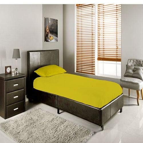 Tigers Trade Lines Fitted Bed Sheet Set (2 Pieces, Single Size)