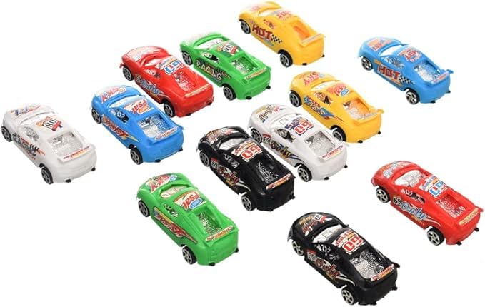 Next Store 4WD Car Set for Kids – 12 Mini Racing Cars with Unique Sports Design, Perfect for Interactive Play and Motor Skills Development for Kids.