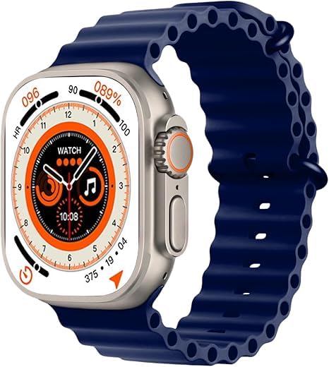 T900 Ultra Smart Watch Large Infinite Display 2.09HD Connect Ultra Smart Watch Large Infinite Display 2.09HD Bluetooth Wireless Charging 49mm (Dark Blue)