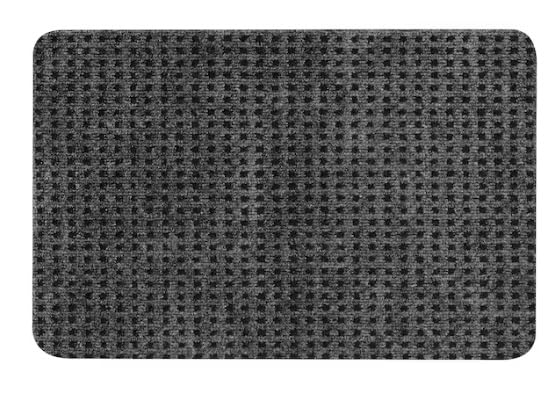 FRIKTION Door Mat, Grey, 38x58 cm