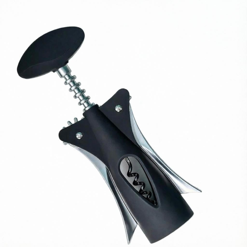 Wing Opener - Heavy Duty Wing Wrench for Red Wine and Beer, Premium Manual Bottle Opener with Easy Lift Mechanism, Perfect Gift for Wine Lovers Looking for Reliable and Stylish Kitchen Accessories.