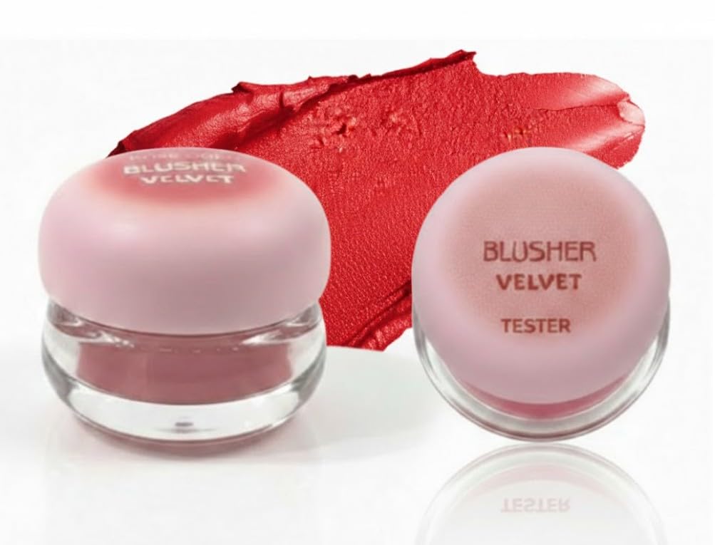 Mousse Blusher- |soft-focus effect | Non-sticky, Cream-to-powder finish |Delivering buildable colour for a tailored flush |Blendable and buildable shades |6 gm (N5)