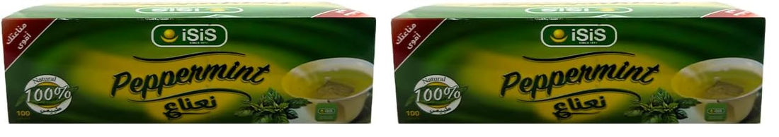 iSiS Peppermint 100 Bags (Pack of 2)