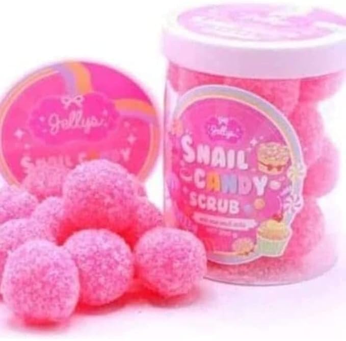 Candy Snail Exfoliating Sugar Balls Scrub