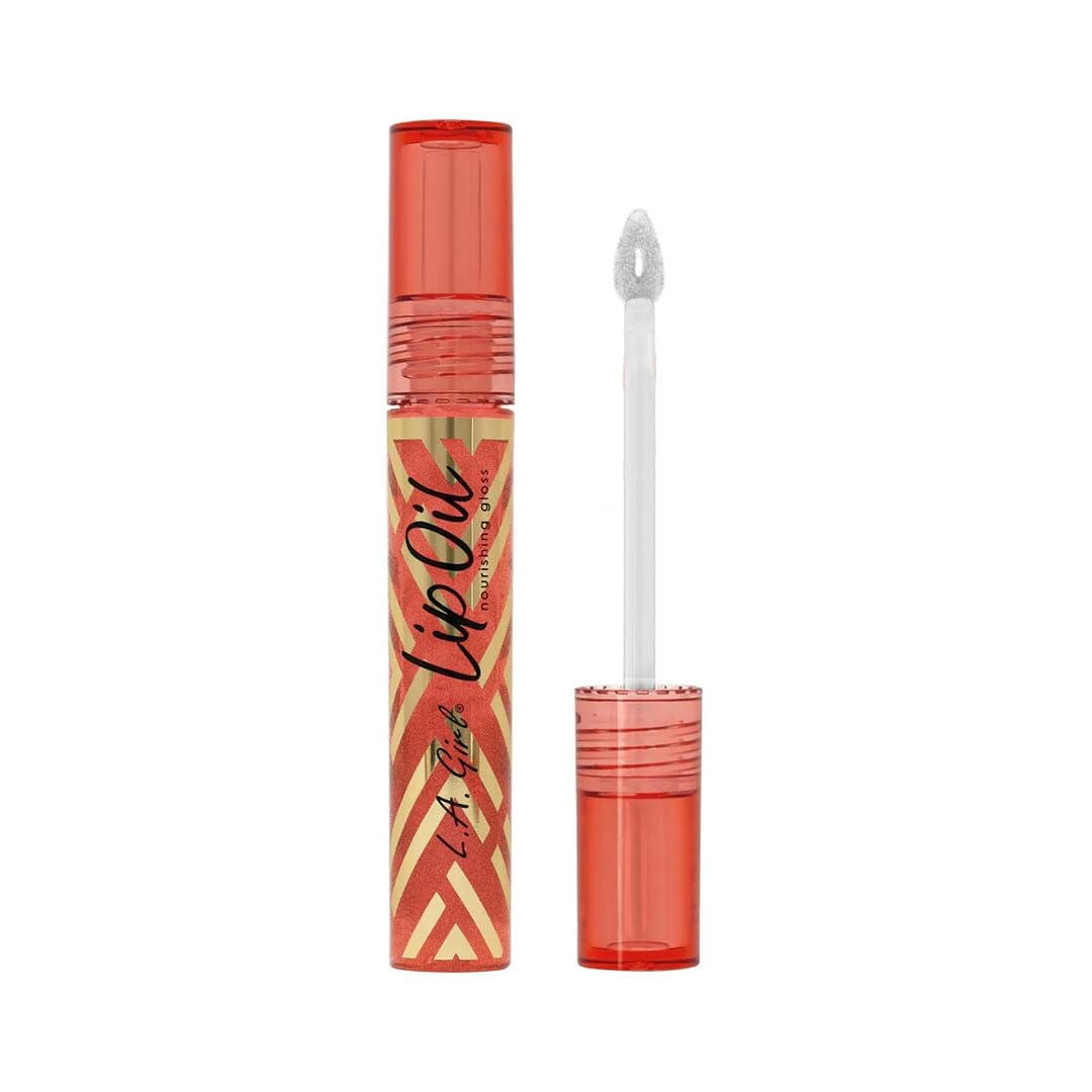 L.A Girl Lip Oil Nourishing Gloss GLC724 Shimmer Grapefruit