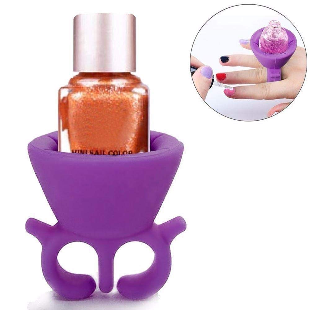 Nail polish holder - Purple