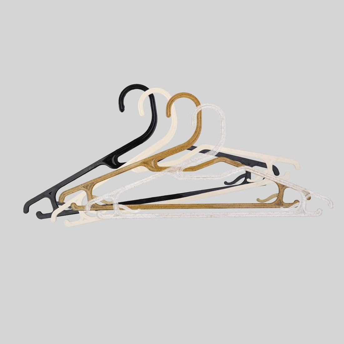 Clear Acrylic Clothes Hangers Set Of 6 – Heavy Duty Non-Slip Hanger For Wardrobe Abaya Shirt Jacket Dress – Transparent Plastic Hangers For Closet Storage Organization