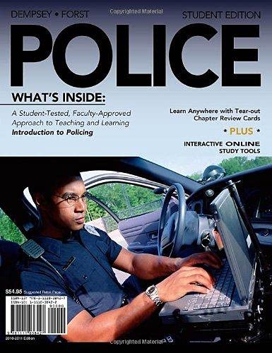 Cengage Learning POLICE (With Review Cards and Printed Access Card) ,Ed. :1