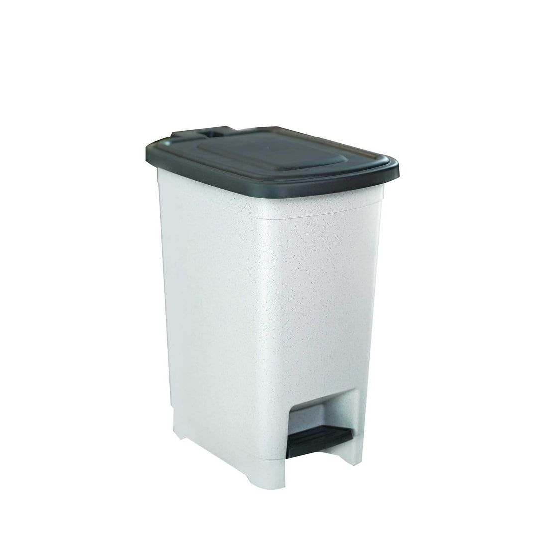 Aksa Slim Trash Bin 25 Liter Grey With Dark Grey Lid