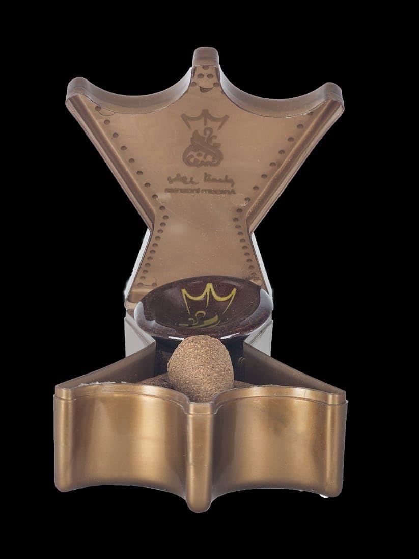 Zomorod Al Arabia - Incense Display 10 Cones (Amber, Oud) Unique Experience with Bouquet of Elegant Bakhoor Incense Captivates the Senses and Gives You Oriental Scent