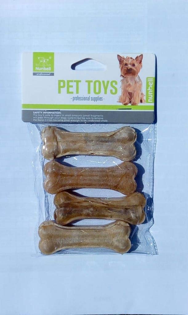 Nunbell Treat Bones 4 Medium Pieces