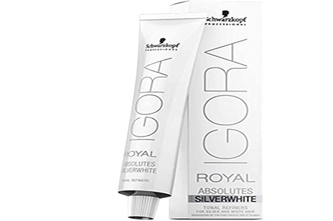 Igora Royal Absolutes Silverwhite Dove Grey Permanent Cream, Platinum Grey, 60 ml