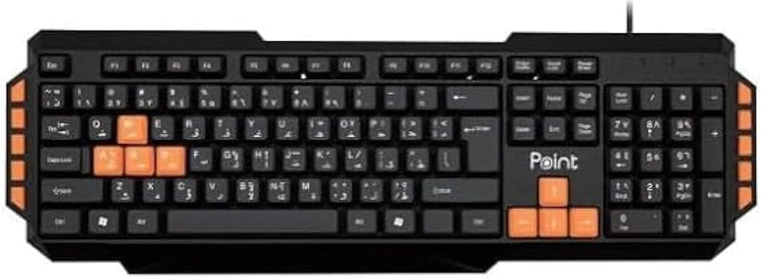 Wired Gaming keyboard, Comfortable And Easy to Use For Multi Devices - Point PT-820