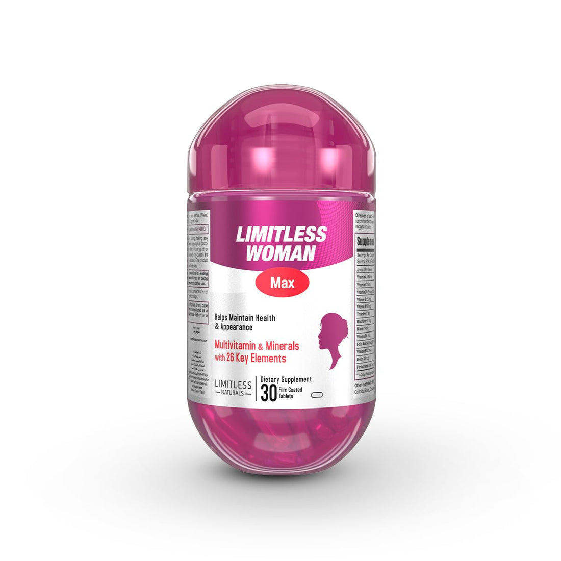 Limtless woman max 30 tablets