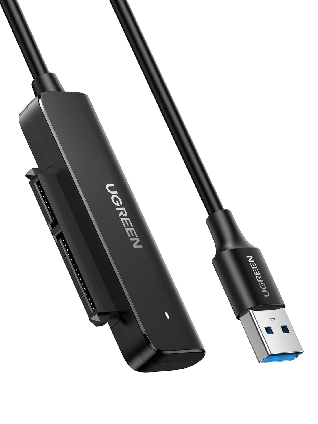 UGREEN SATA Cable SATA to USB 3.0 Adapter Hard Drive Cable External Disk Reader 2.5 SSD to HDD Clone Transfer Upgrade Kit UASP Connector Compatible for Crucial WD SanDisk Toshiba Internal HDD SSD,PS5