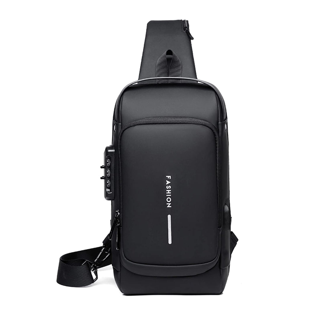 FANDARE Anti-theft Sling Bag Business Men Bag Chest Crossbody bags with USB