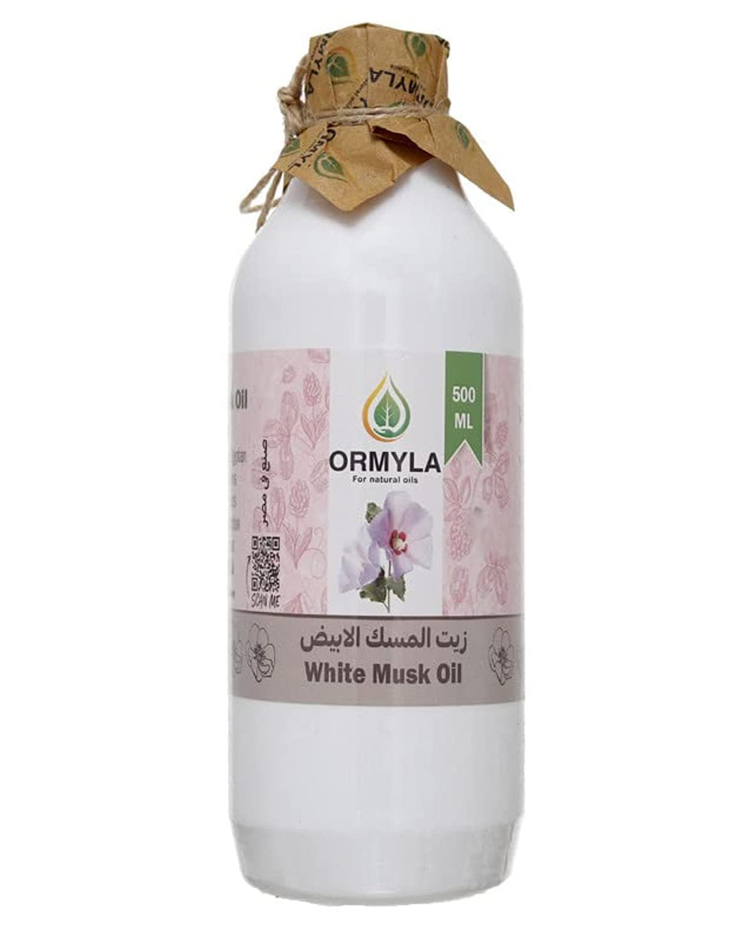 Ormyla White Musk Body Essential Oil, 500 ml