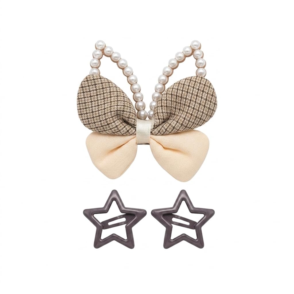 Catch Up Bow Hair Claw Clip for Women & Girls – Elegant Bow Shape Hair Clip, Strong Hold Non-Slip Design, Lightweight Stylish Hair Accessory for Daily Use, Parties & Casual Styling