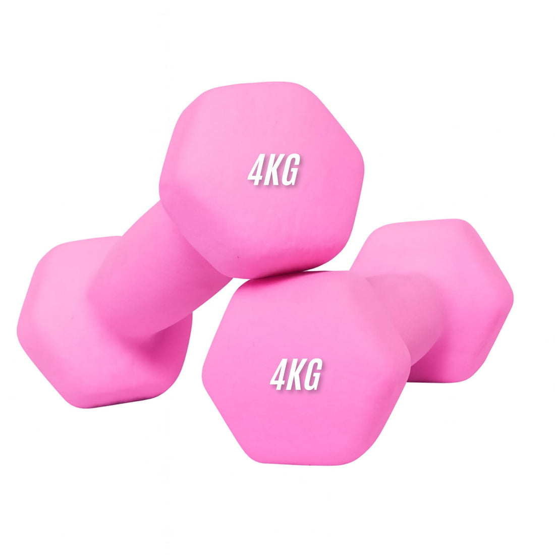 Neoprene Dumbbells Set Pair – Iron Hand Weights for Strength Training, Aerobic Workout & Home Gym Fitness (0.5kg–10kg)