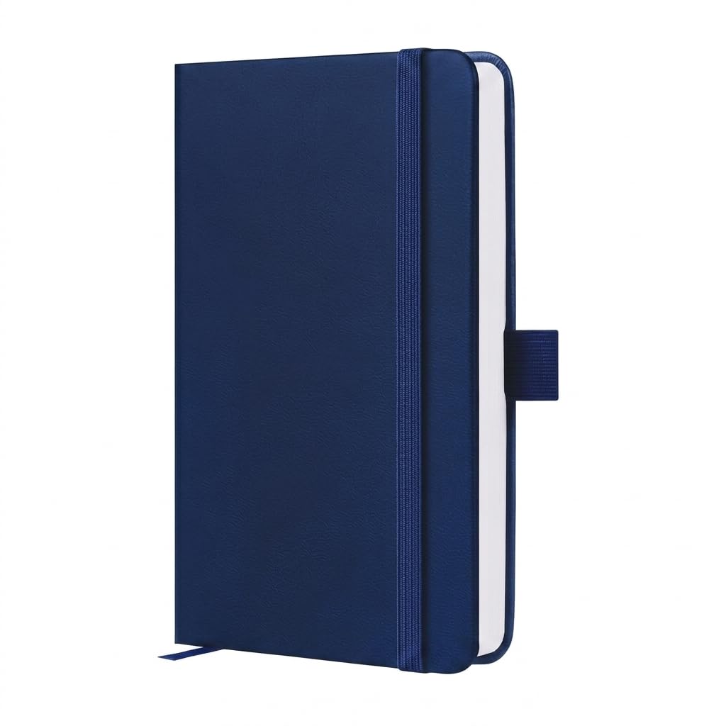 Practical Notebook Planner Notepad Planner Organizer Lined Papers (A5) - 15 * 21cm - (Navy)
