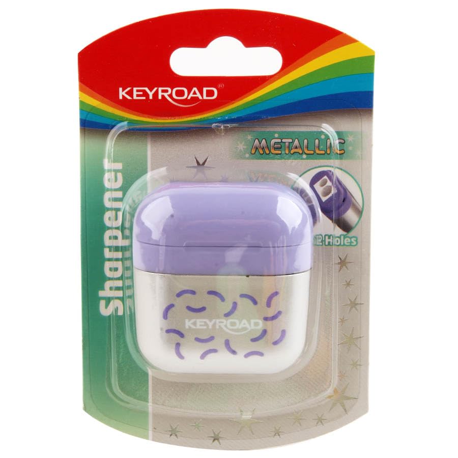 Keyroad Metallic Sharpener 2 Holes AirPods Reservoir Multi-color Model KR972930