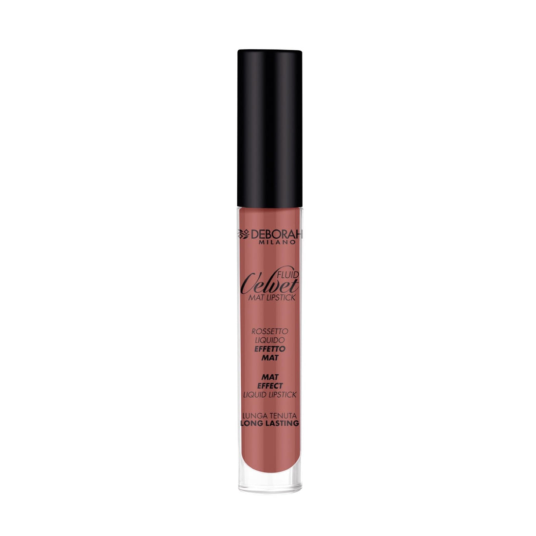 Deborah Fluid Velvet Mat Lipstick, 24-Rich Nude