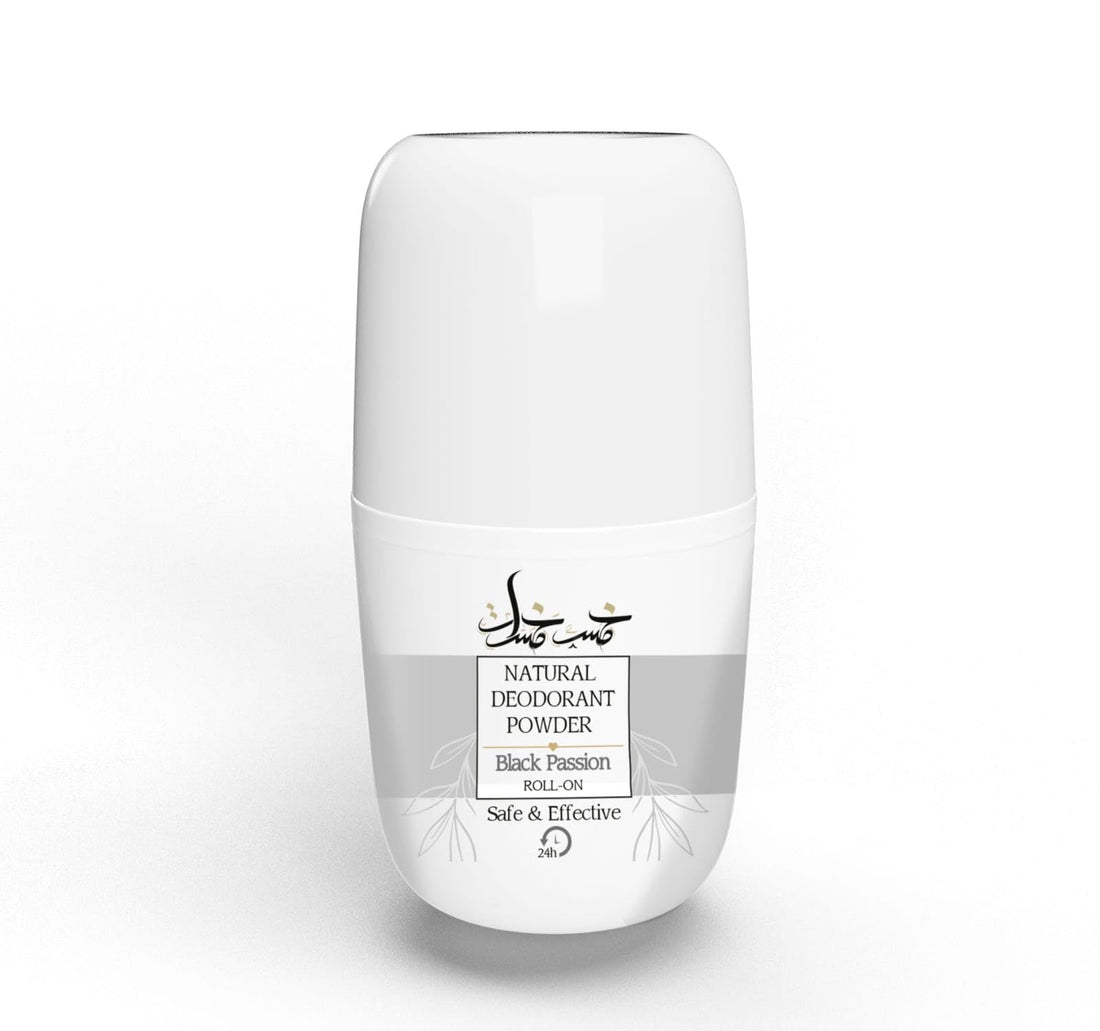 Five Fives NATURAL DEODORANT POWDER Black Passion 50ml