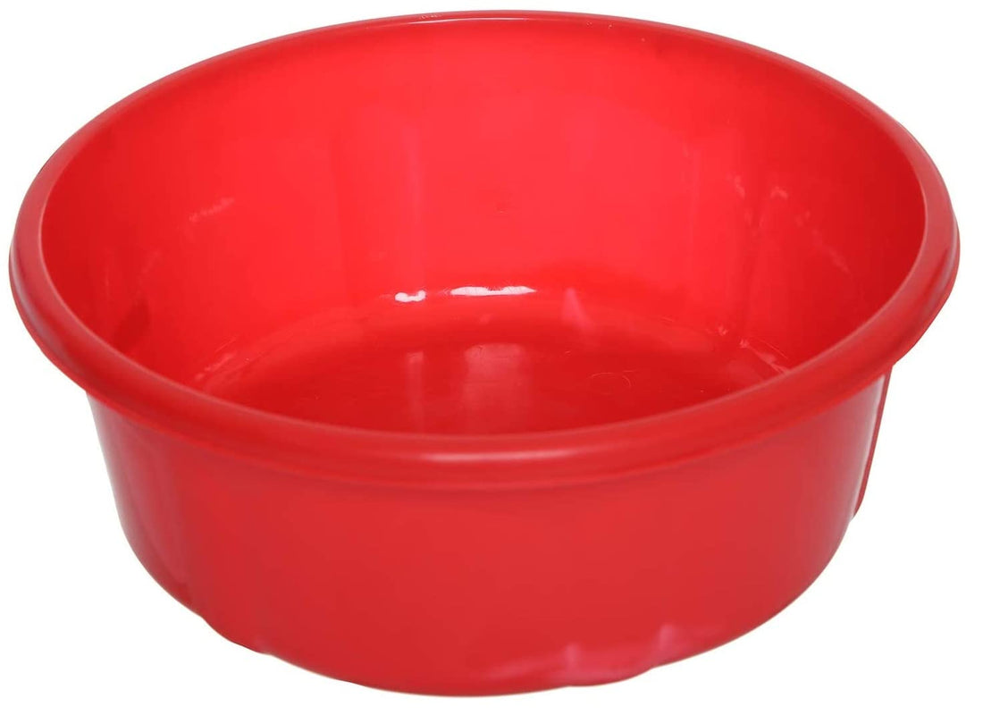 elyassin Plastic Wash Plate size 4, Multi color