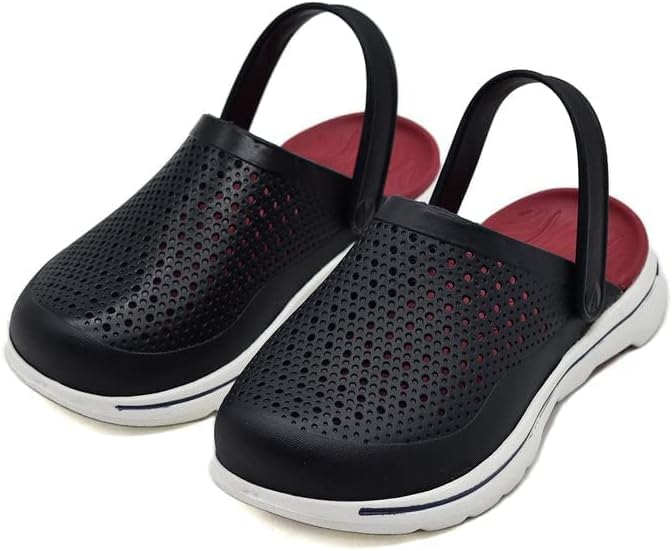 Men's Medical Clog, Rubber, Comfortable Feet, Everyday Use, Lightweight 300g, with Arch Support, Suitable for Adults