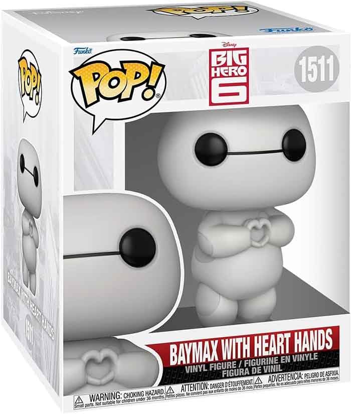 Funko Pop! Super Cartoon Animation: Disney - Big Hero 6 - Baymax with Heart Hands #1511