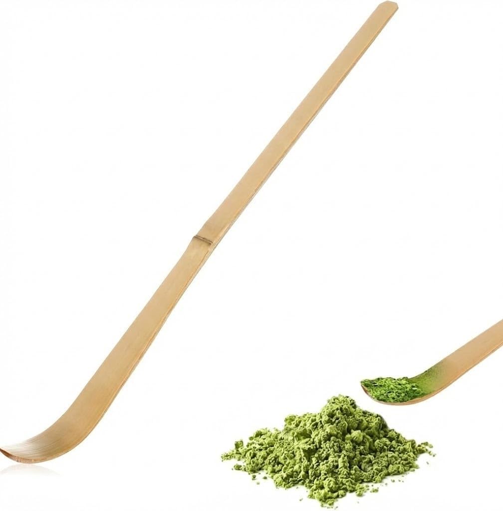 OVA Premium Wooden Matcha Spoon – Natural Bamboo, Eco-Friendly Matcha Scoop