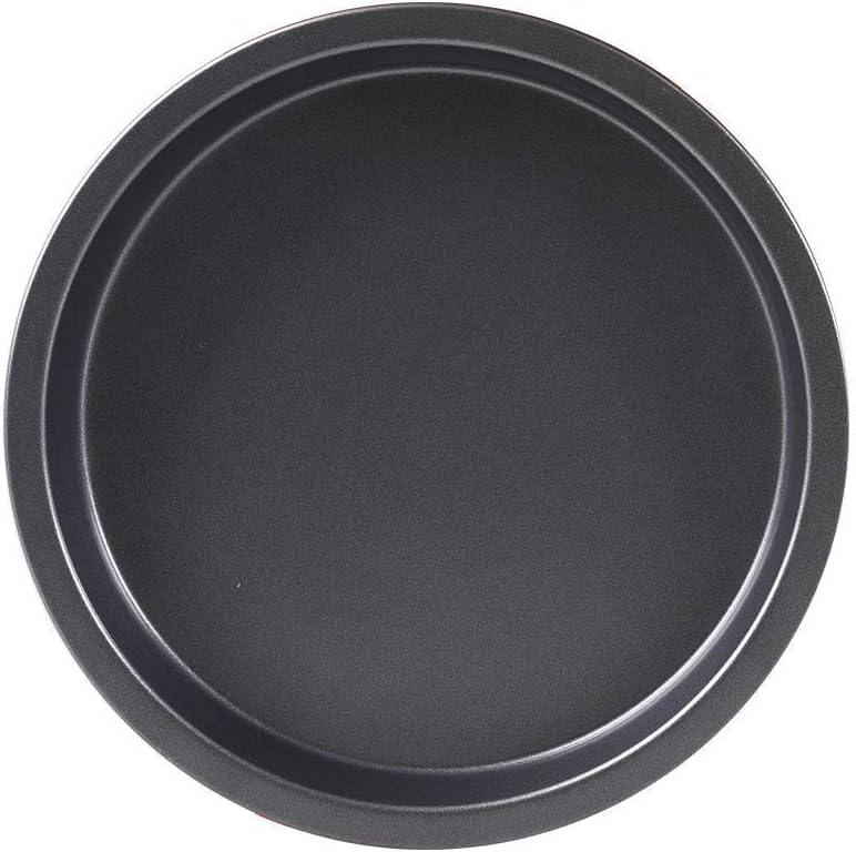 Non-Stick Carbon Steel Pizza Baking Set 3 Sizes 27 29 31 cm Durable Kitchen Trays for Even Heat Homemade Pizza Family Cooking Professional Bakeware