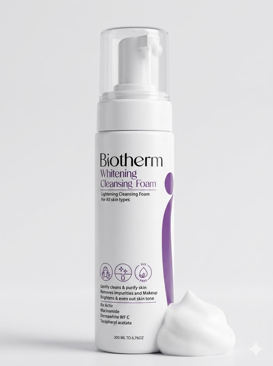 Al Shabrawini - Brightening & Even Skin Tone Foam Wash - Niacinamide Formula, Sulfate Free - 200 ml I