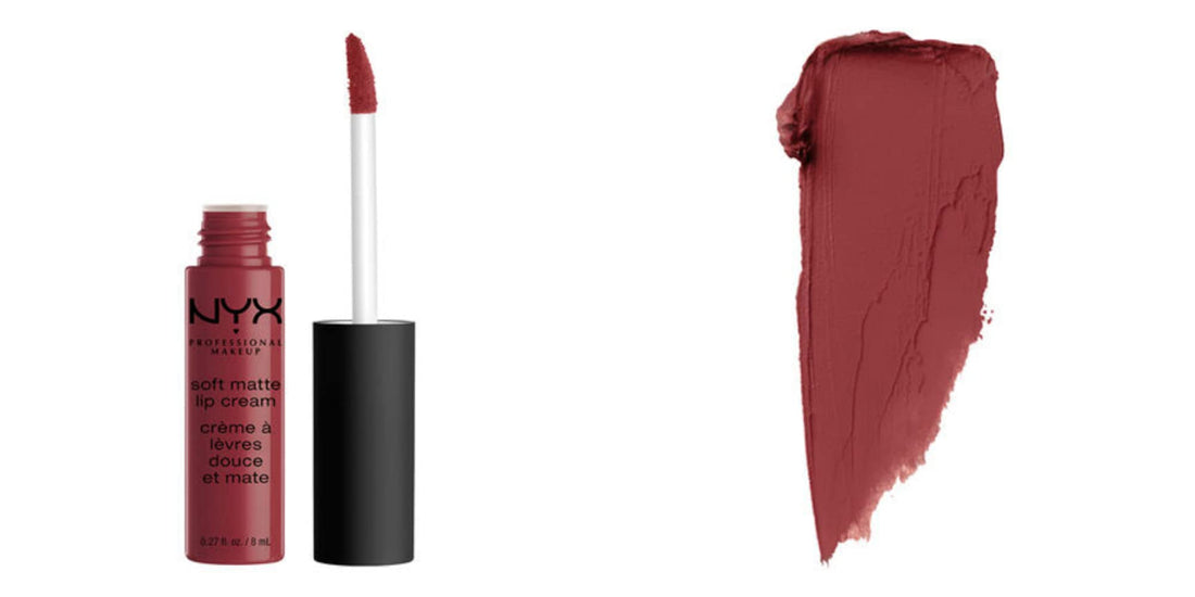 NYX SOFT MATTE 25 BUDAPEST - DEEP MAUVE WITH RED UNDERTONE