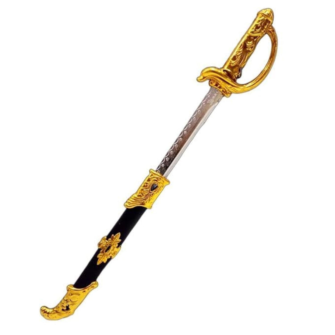 Plastic Sword Toy For Children, Sword And Weapons For Pretend Toys Cultivate Children's Imagination (Golden Sword)
