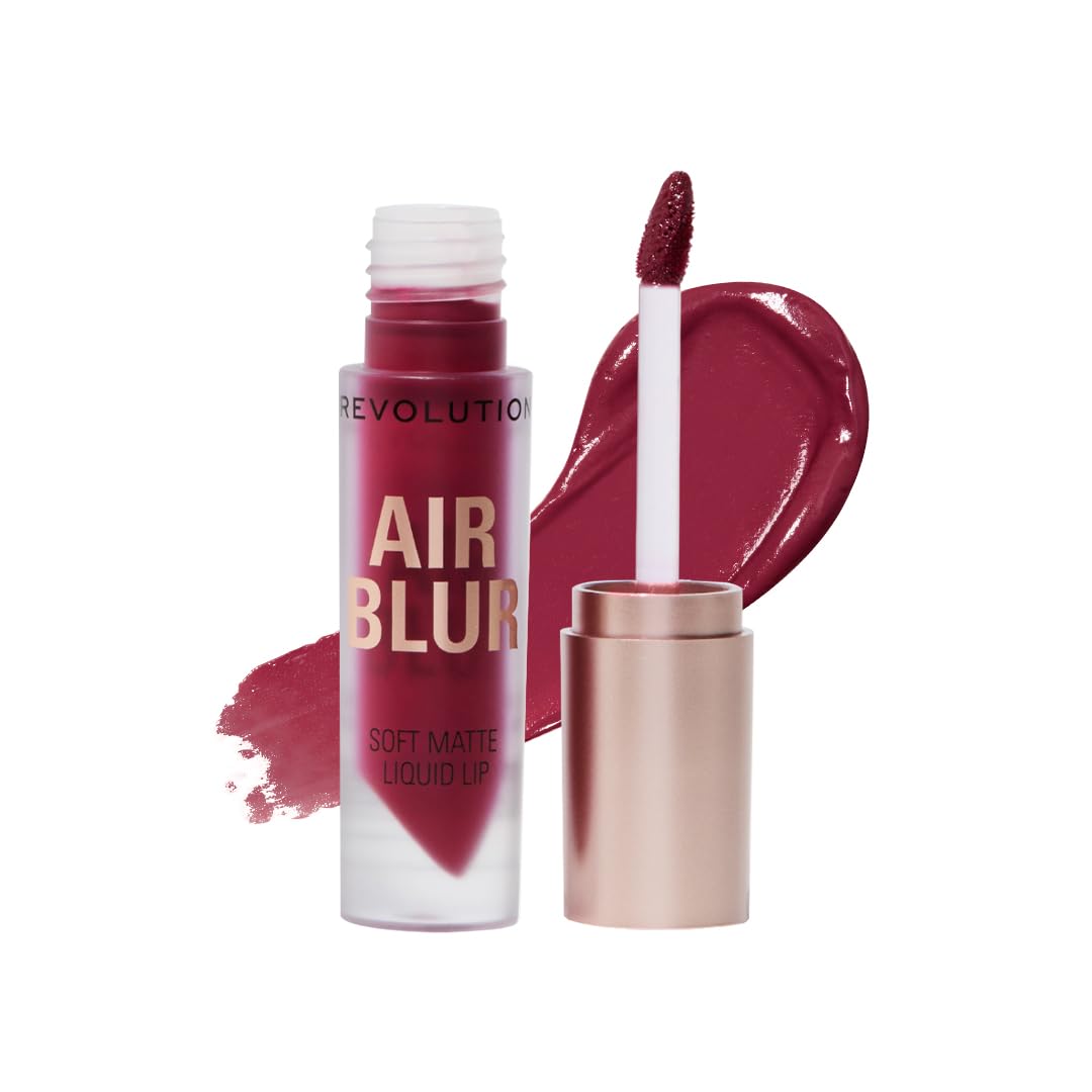 Revolution Air Blur Matte Liquid Lipstick Rosewood