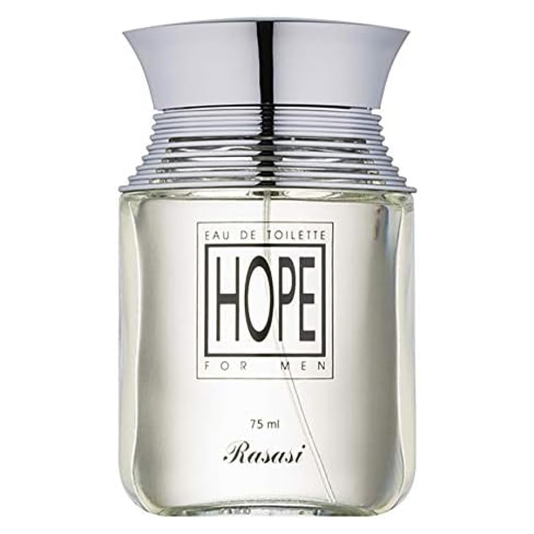 Rasasi Hope Perfume for Men - 75 ml | Long Lasting Premium Fragrance Scent | Date Night EDP French Perfume