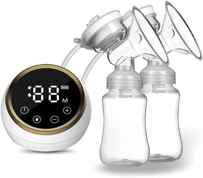 Electric Breast Pump, Dual Bottles, Digital Display, 88M