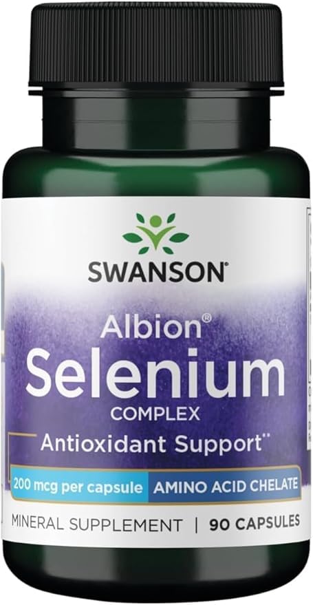 Advanced Selenium Complex – 200mcg – Enhanced Absorption Trace Mineral Formula – Immune, Thyroid & Antioxidant Support – 90 Capsules