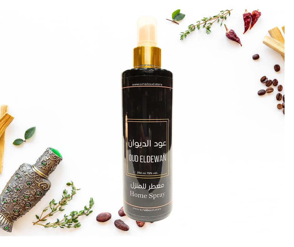 معطر مفروشات عود الديوان 500 ملل من صهيب