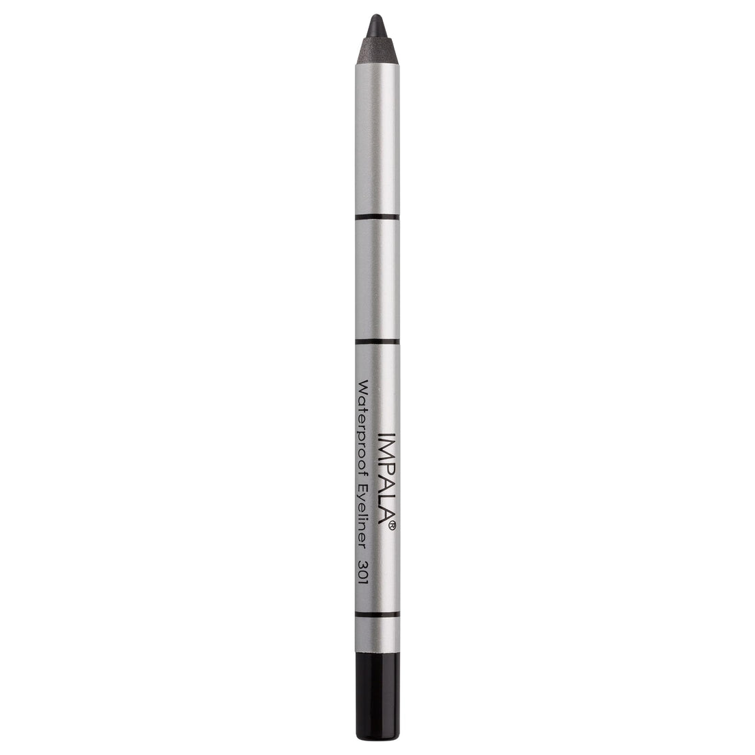 IMPALA | Creamy Waterproof Black Eyeliner Pencil 301 | Defined Contour or Smokey Effect | Dense and Creamy Texture, Easy to Apply | Bright, Long-Lasting, and Water-Resistant Color