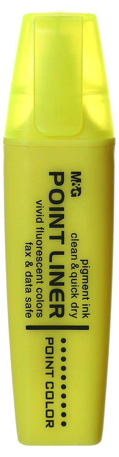 M&G Ahm21576 Highlighter Marker Point Liner Set Of 4 - Multi Color