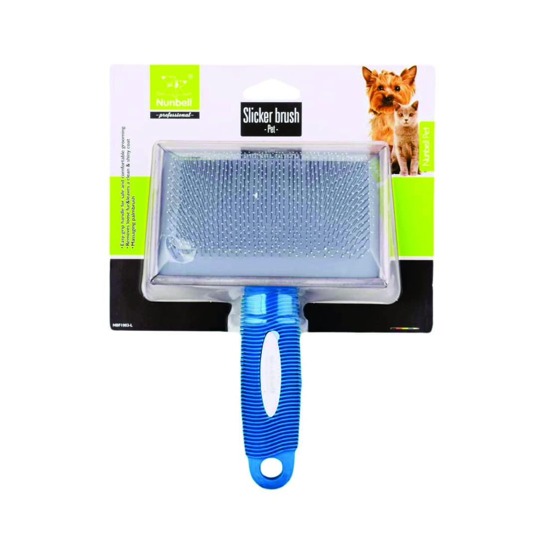 pet slicker Brush Comp the soft Dog Hair nunbell (L)