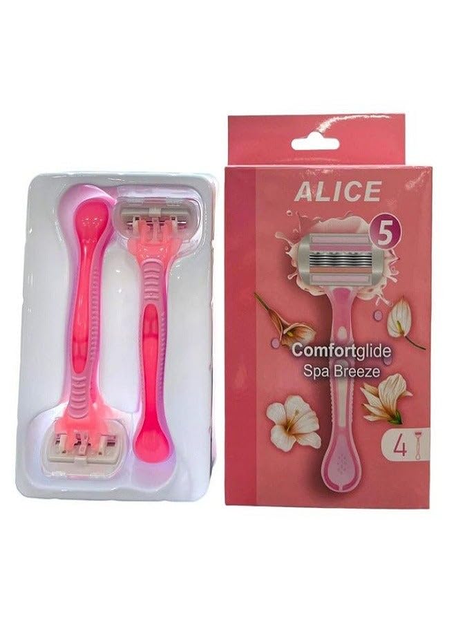 Alice COMFORT GLIDE SPA BREEZE SHAVING 4 PCS