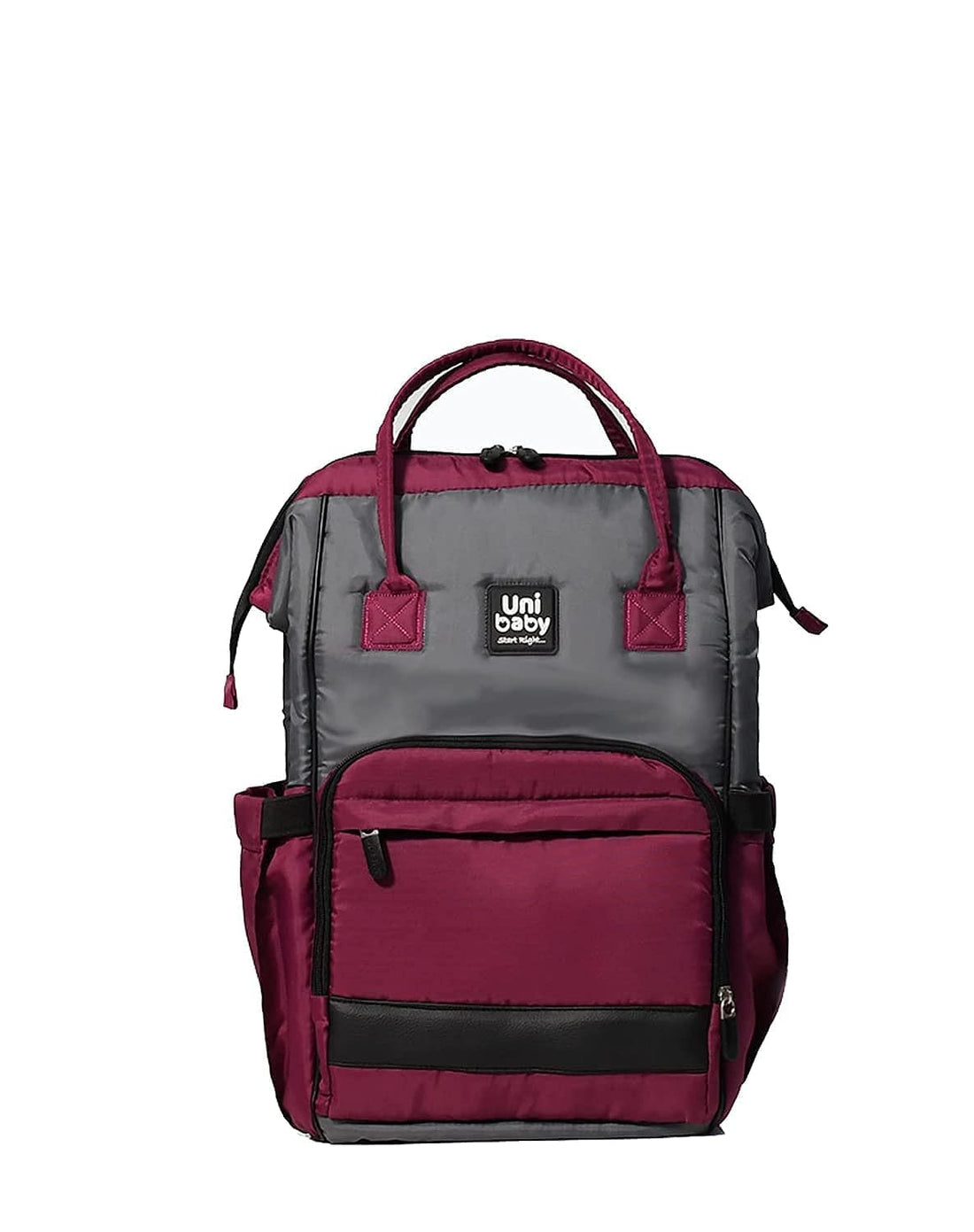 Uni Baby Diaper Bag Burgundy Backpack