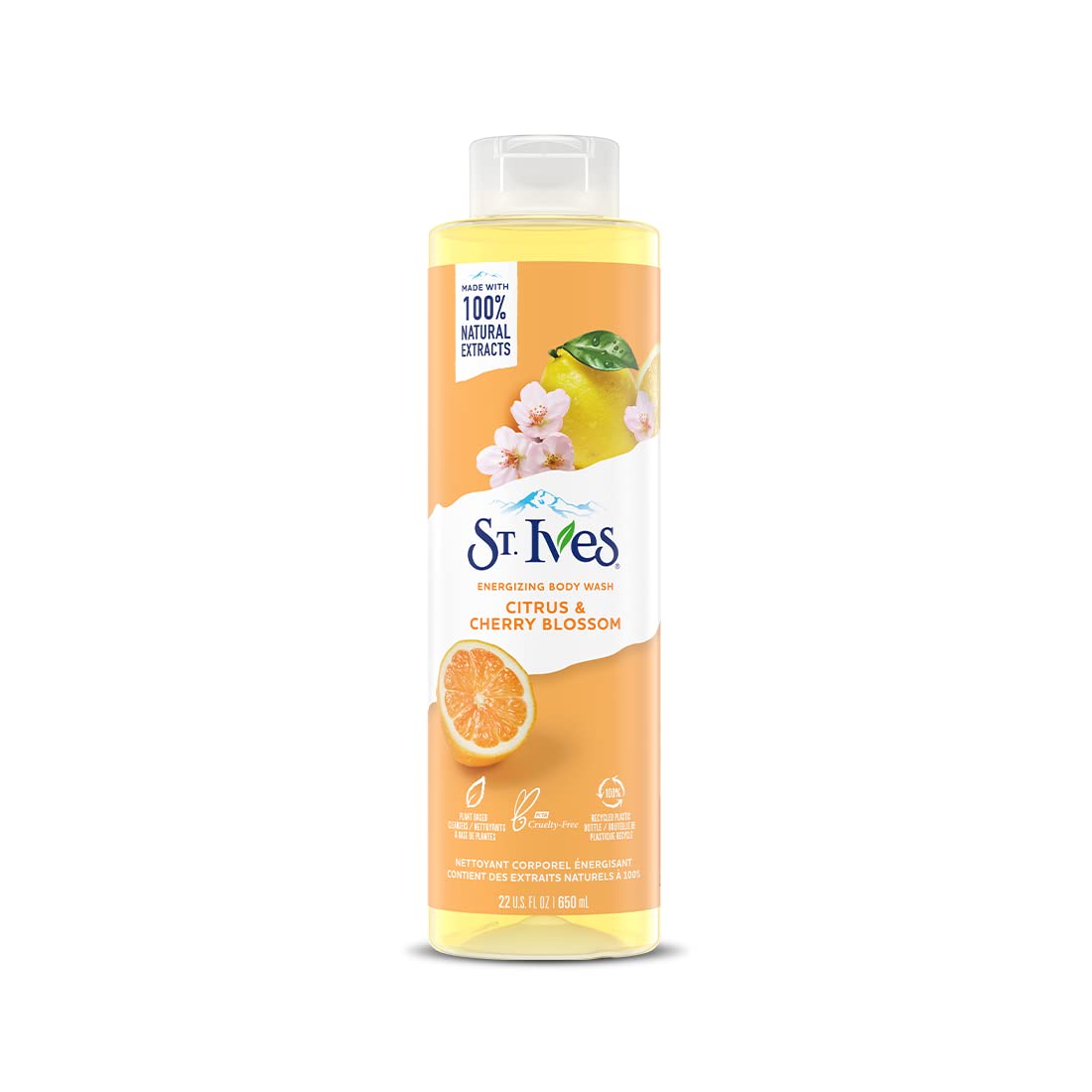 St Ives Body Wash Citrus Cherry Blossom 650Ml