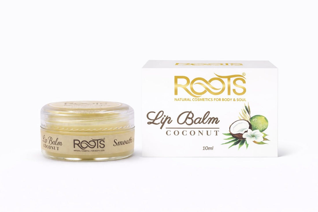 Premium Lip Balm with Beeswax, Coconut Oil and Cocoa Butter, Deep Moisturizing, Multiple Flavors (Coconut)