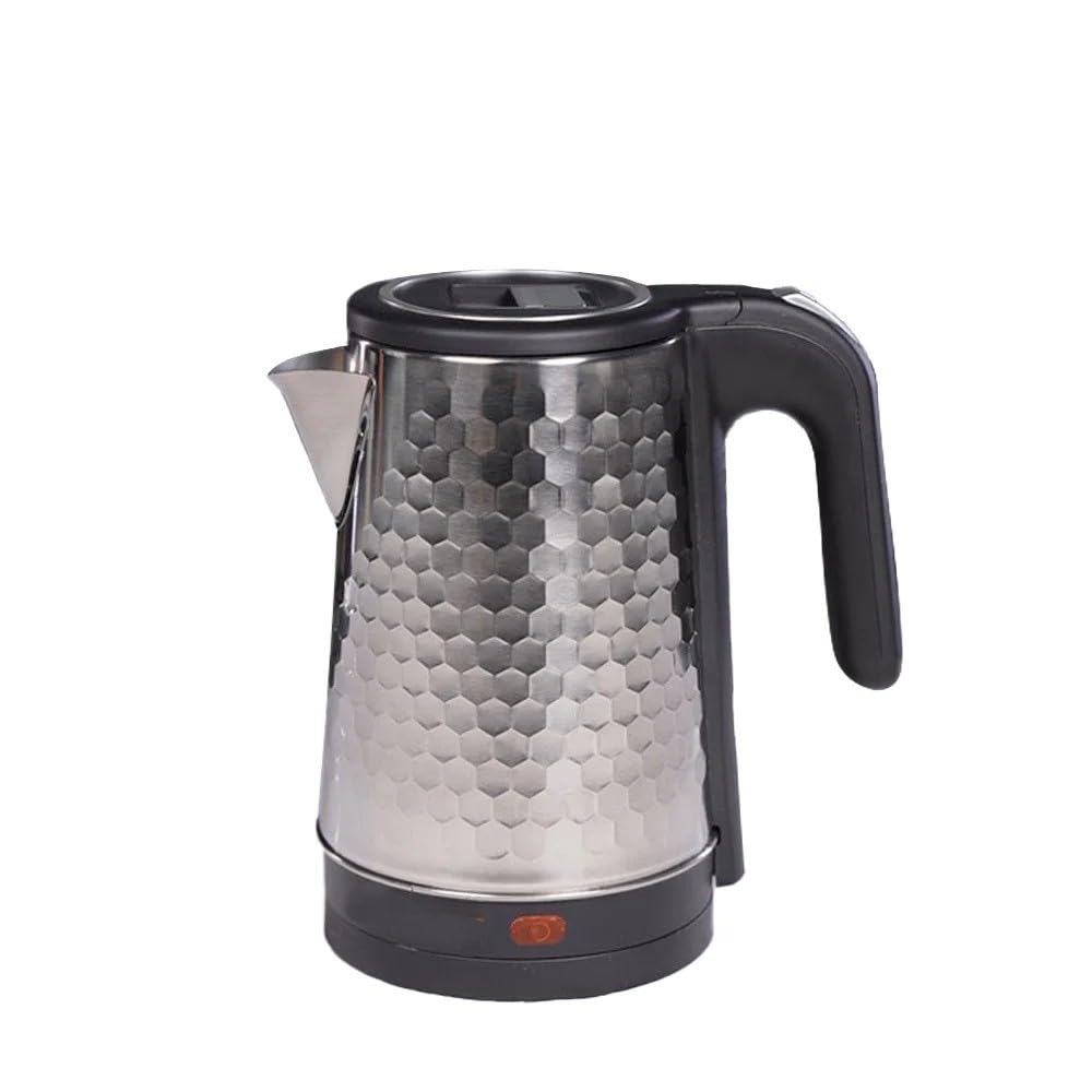 Clear Quartz Kettle 1 Liter | Fast and Efficient Heating | Stylish and Modern Design | Pure Water Free of Impurities (Ideal for Home & Office)