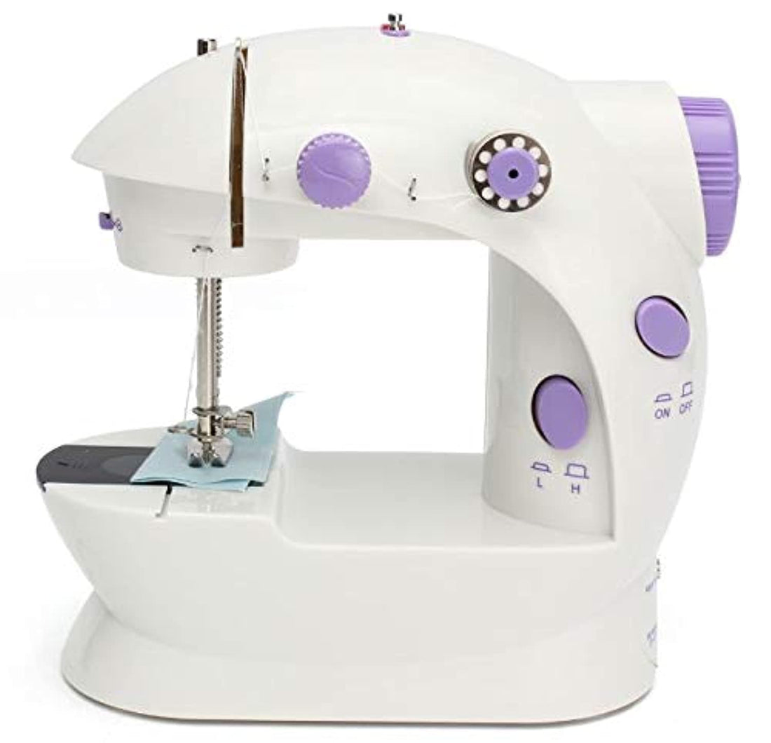 Mini Portable Electric Operated Sewing Machine - White