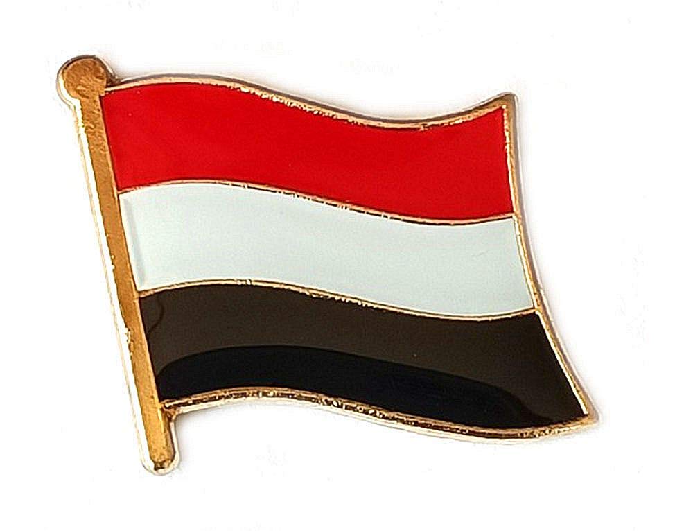 OSdream Yemen National Flag International Travel Small Pins Enamel Made Metal Souvenir for Hat Clothes Backpack